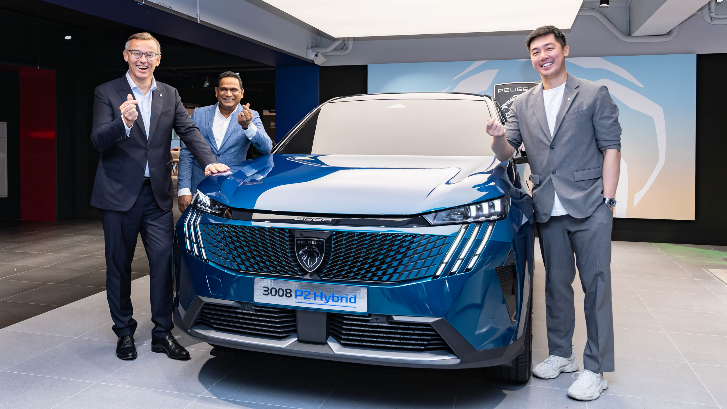 Peugeot CEO Alain FAVEY 首度來台！攜集團高層參與新北板橋新據點開幕剪綵儀式！