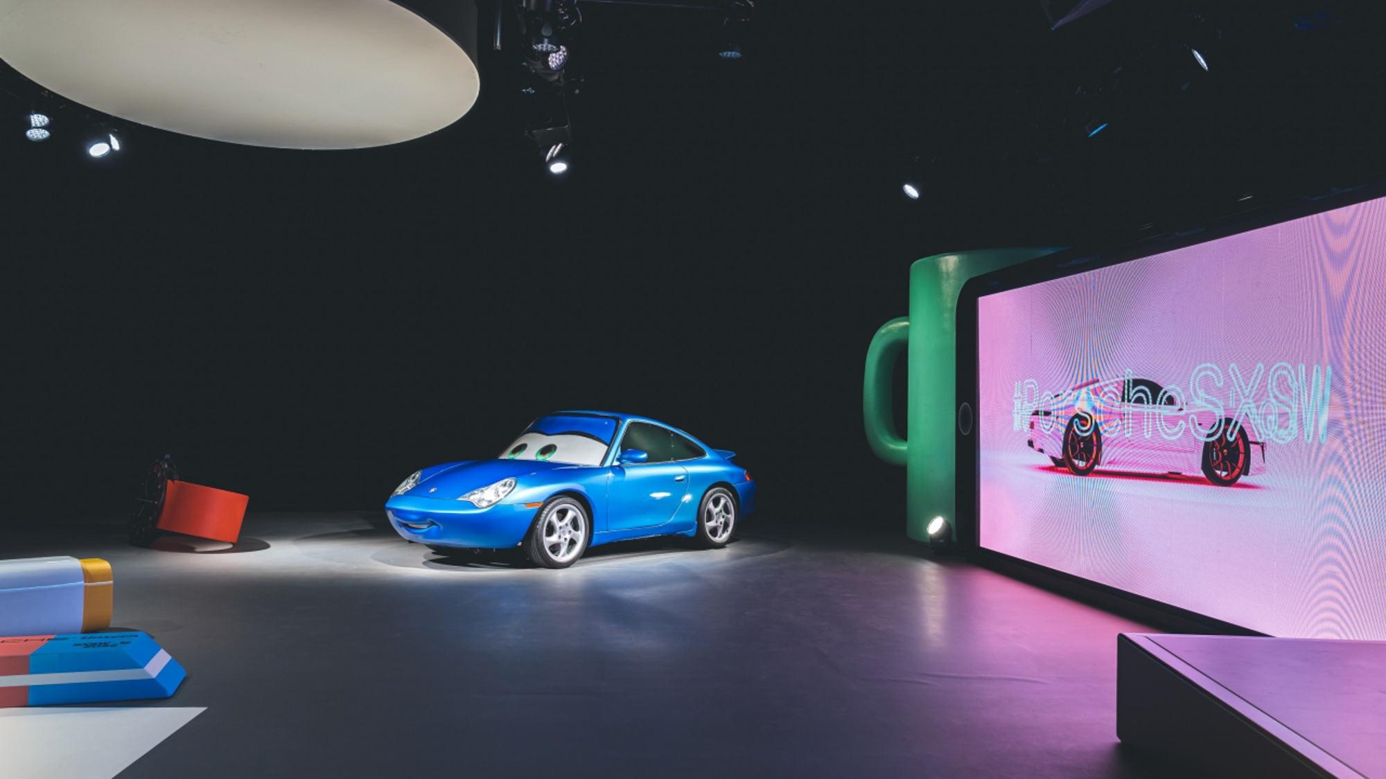 ▲ 保時捷與皮克斯動畫首度合作 攜手打造 Sally Carrera