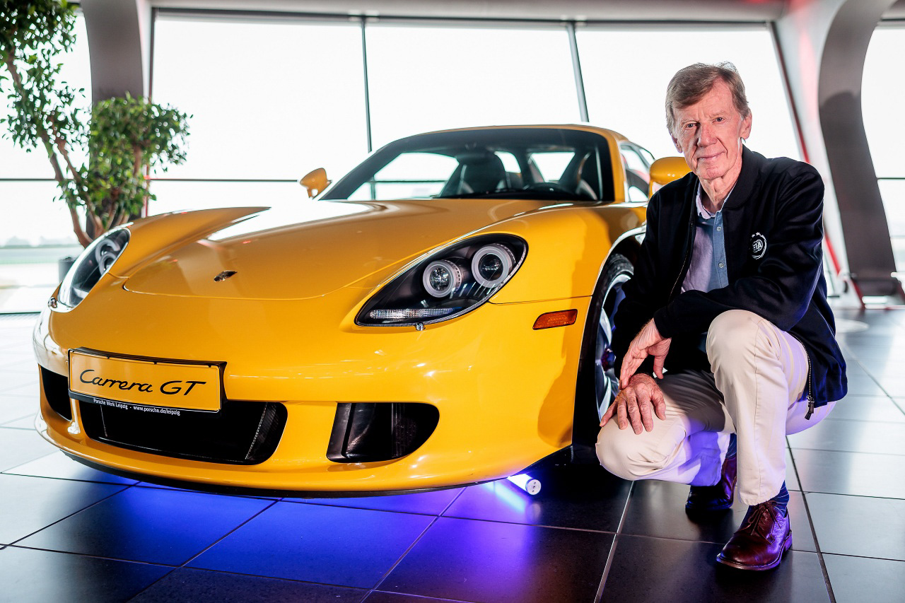 保時捷品牌大使 Walter Röhrl。