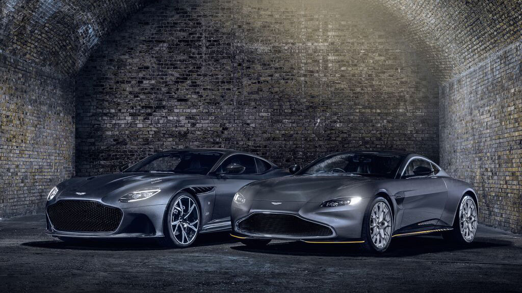 ▲ Aston Martin 推出兩款《007生死交戰》限量聯名特仕車