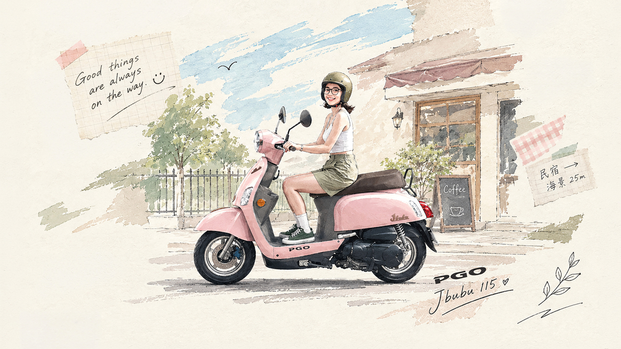 女生機車推薦！PGO J-bubu 115 最低 $66,700 起