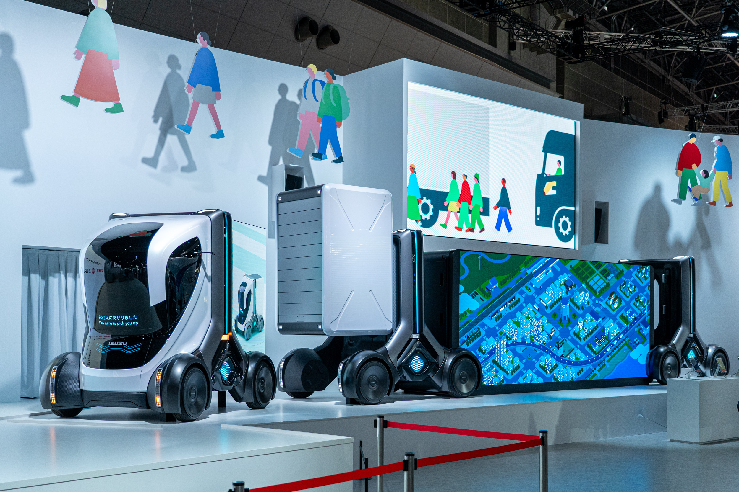 就連商用車都聚焦在未來的運輸移動方案探索。