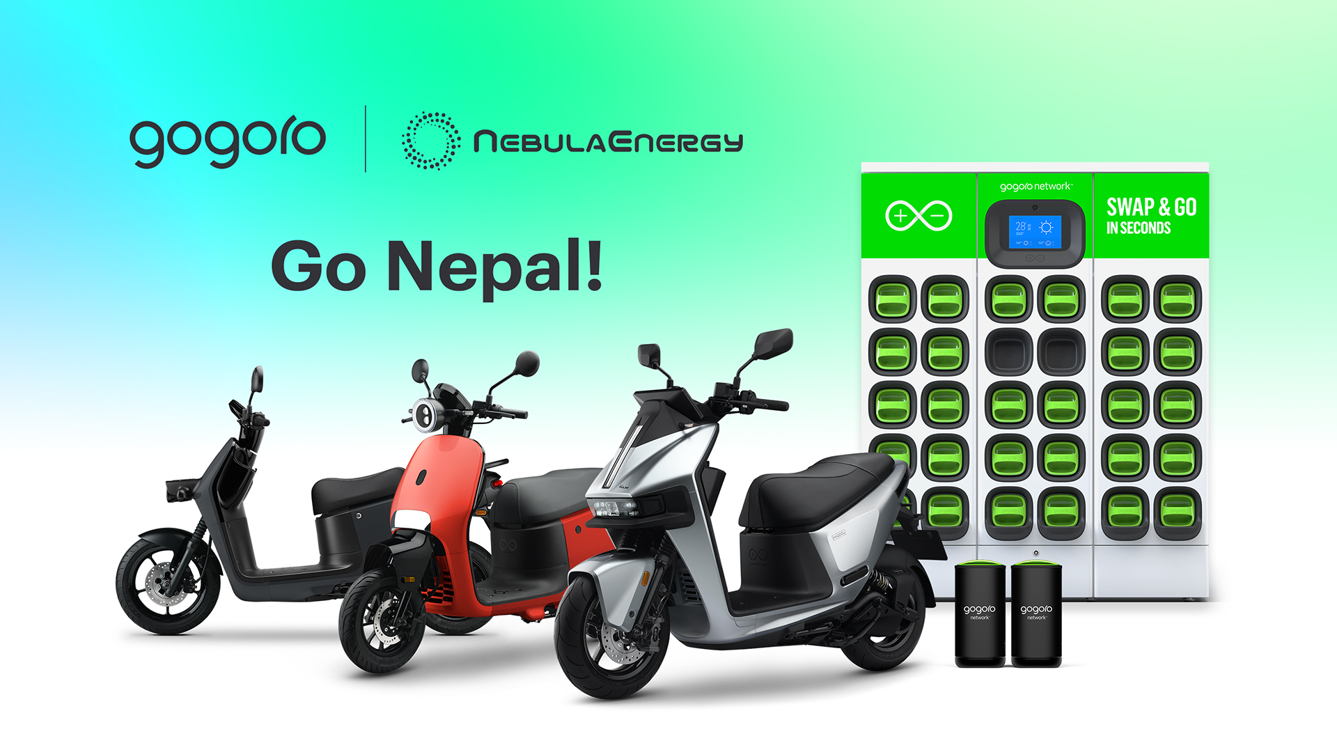 Gogoro 與 MG Nebula Energy 擴大合作，Pulse、JEGO、CrossOver 10 月於尼泊爾正式開賣