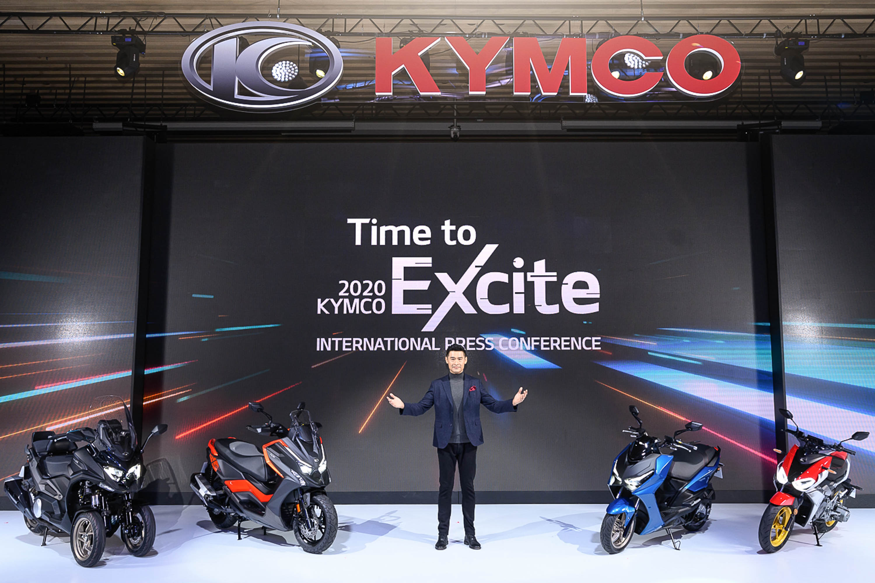 Kymco 日前舉辦的「Time to Excite 國際新車發表會」中哪些車款會正式在台上市？透過與 Kymco 柯勝峯董事長面對面的採訪，將提供最新訊息。