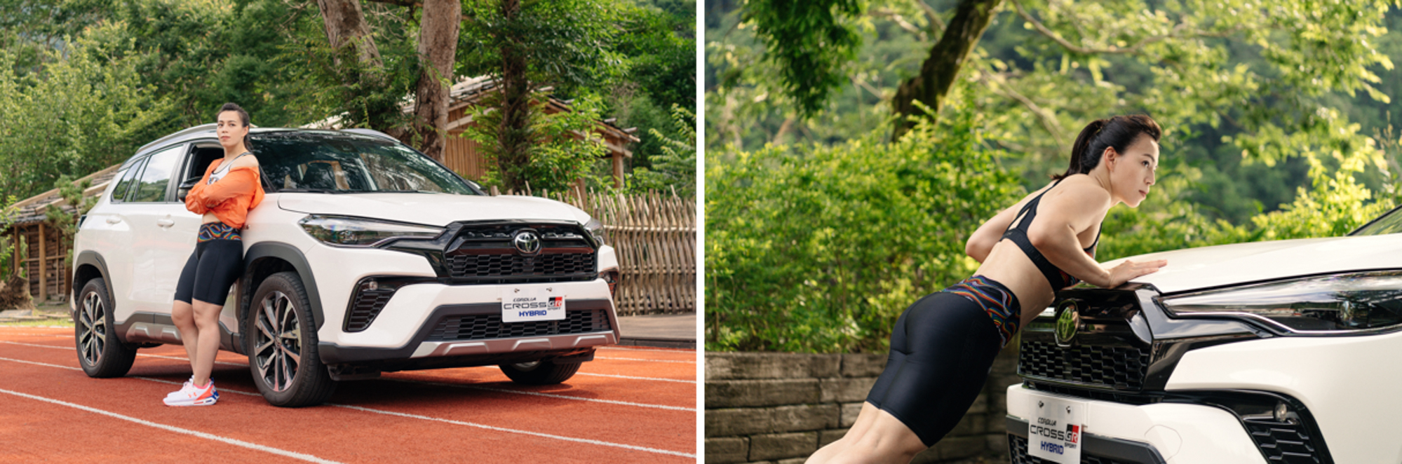 「出走吧！我的自主婞練」舉重女神郭婞淳 與 Toyota Corolla Cross GR Sport 一起征服挑戰，成就夢想。