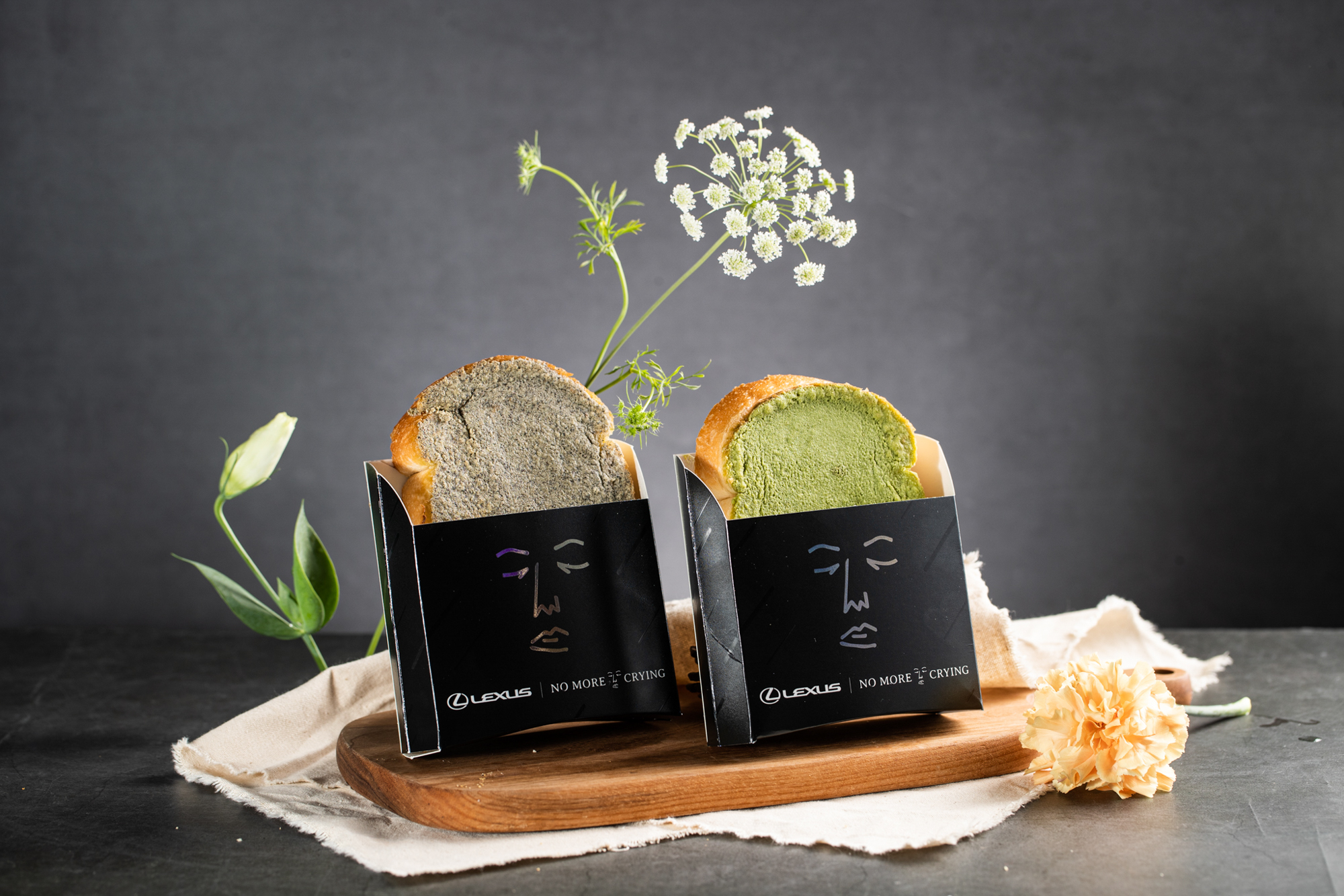 正面奶酥於概念店推出抹茶、伯爵茶新口味。