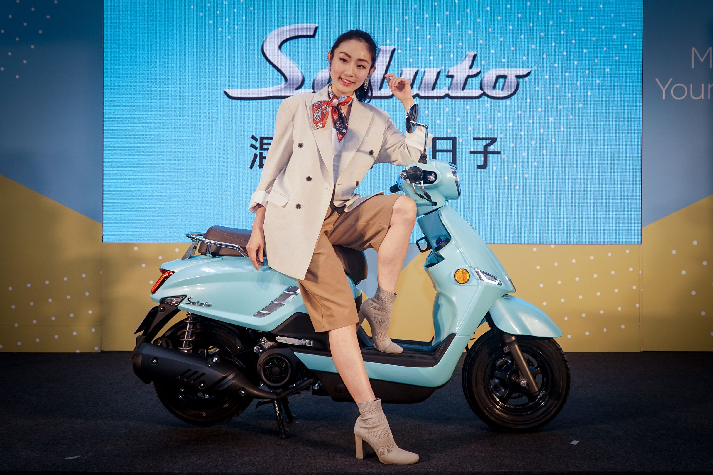 今年 2 月上市的 Suzuki Saluto 推出僅兩個月就已經累積近 1,100 台的銷售成績，與去年同期銷售數量對比，台鈴 Suzuki 成長了 132%。