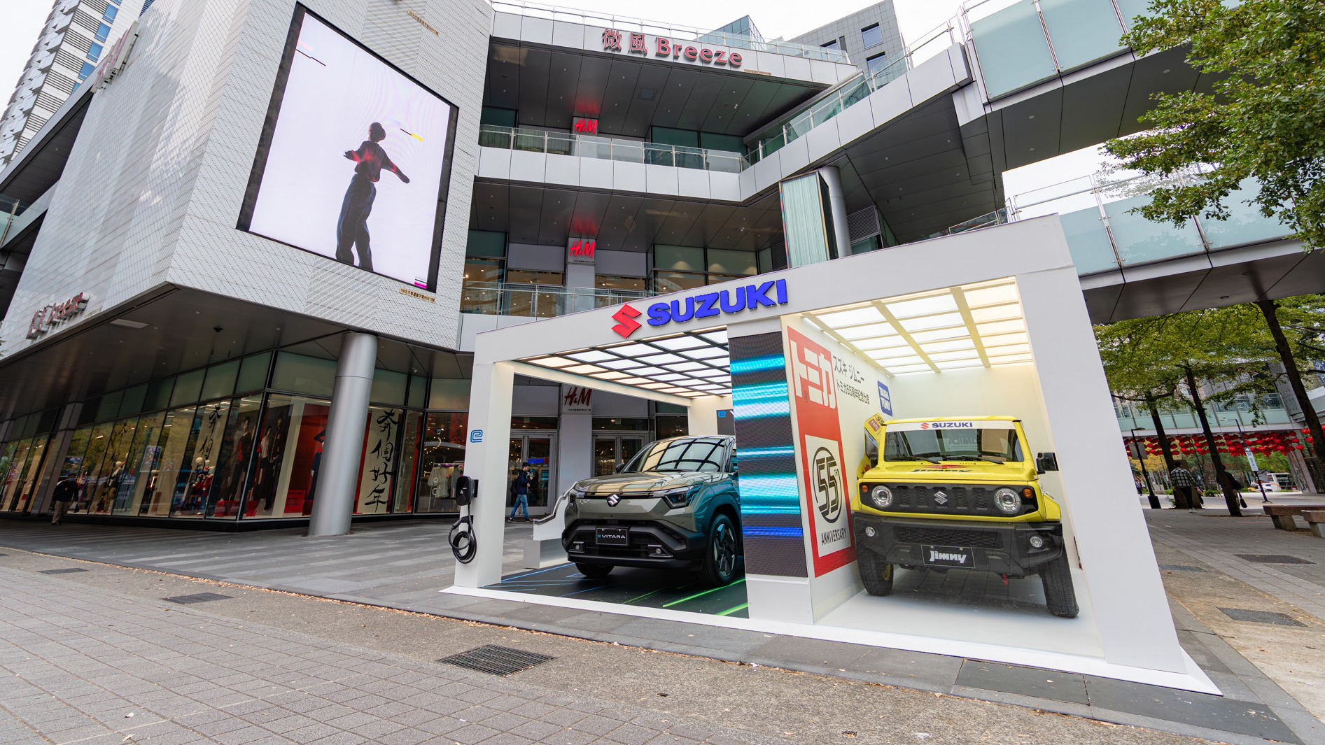 Taiwan Suzuki 微風松高香堤大道廣場舉辦特展活動！