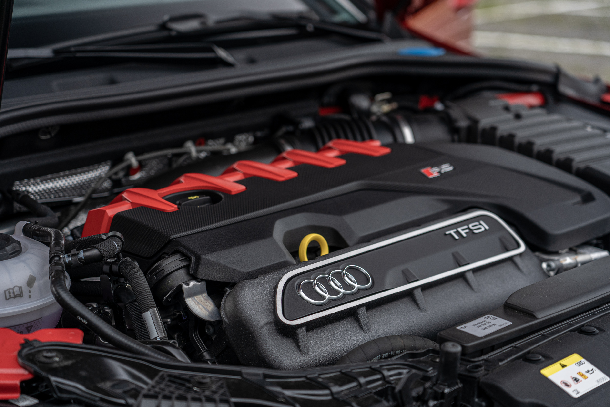 這具直列五缸 TFSI 引擎可說是 Audi 當代最具代表性的純內燃機。