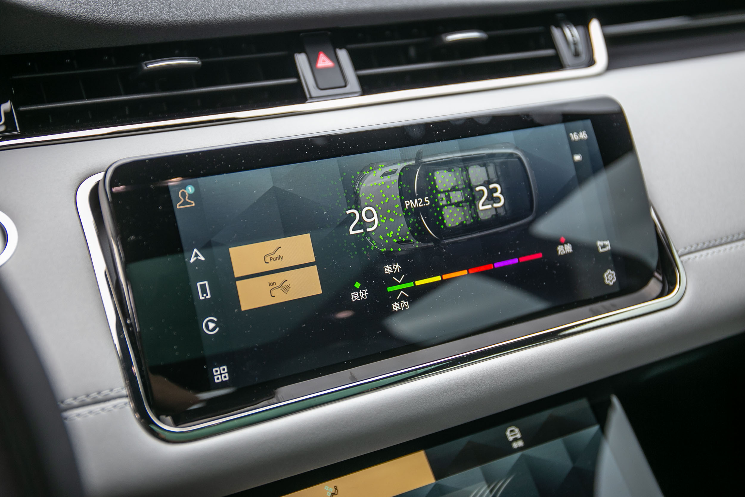 選配車室負離子系統含 PM2.5 懸浮微粒過濾系統,價格為 16,200 元。