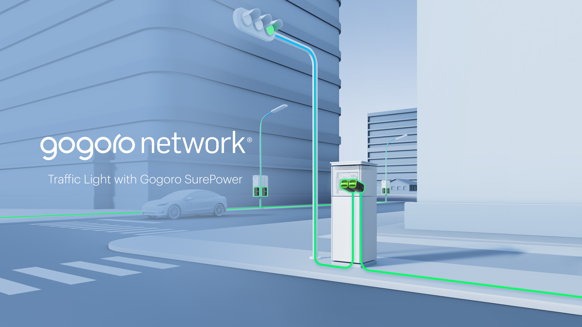 Gogoro Network 與遠傳電信合作建置智慧交通號誌不斷電系統