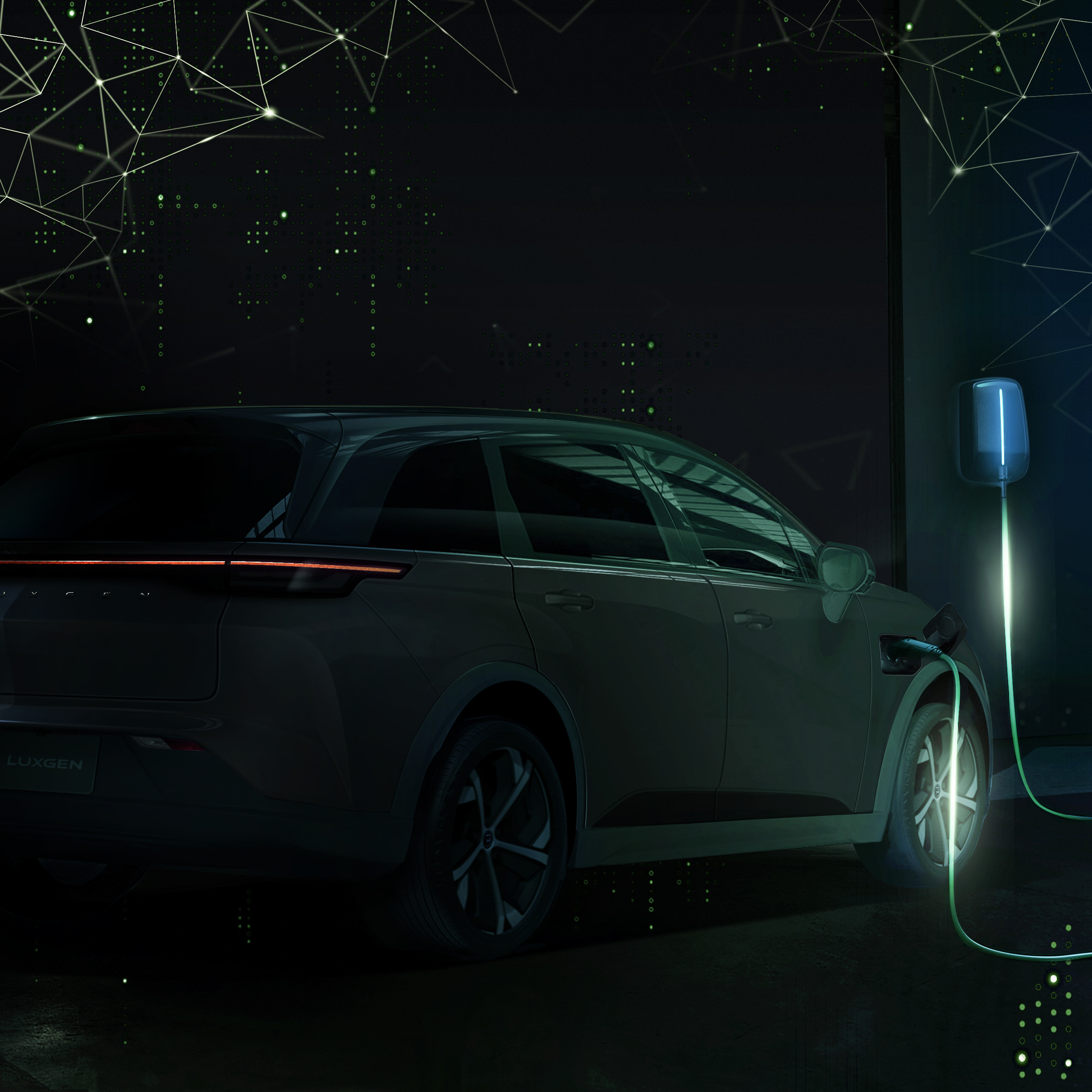 恆綠感動,純電生活,具備30分鐘高效快充,里程無焦慮,出門更放心,LUXGEN 邀您一同啟程純電之旅。