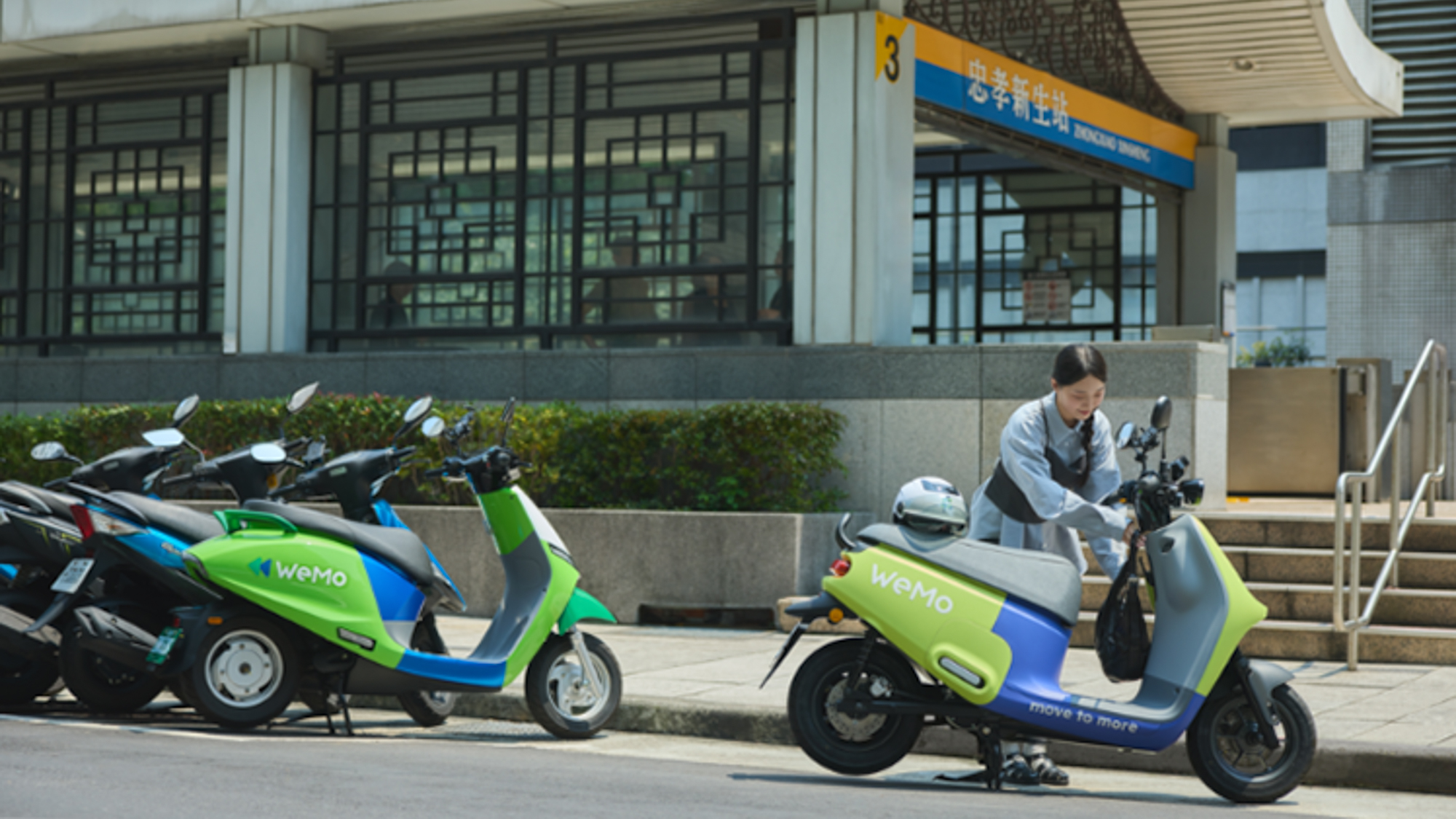 WeMo 萬人調查：近八成用戶以共享機車接駁大眾運輸！