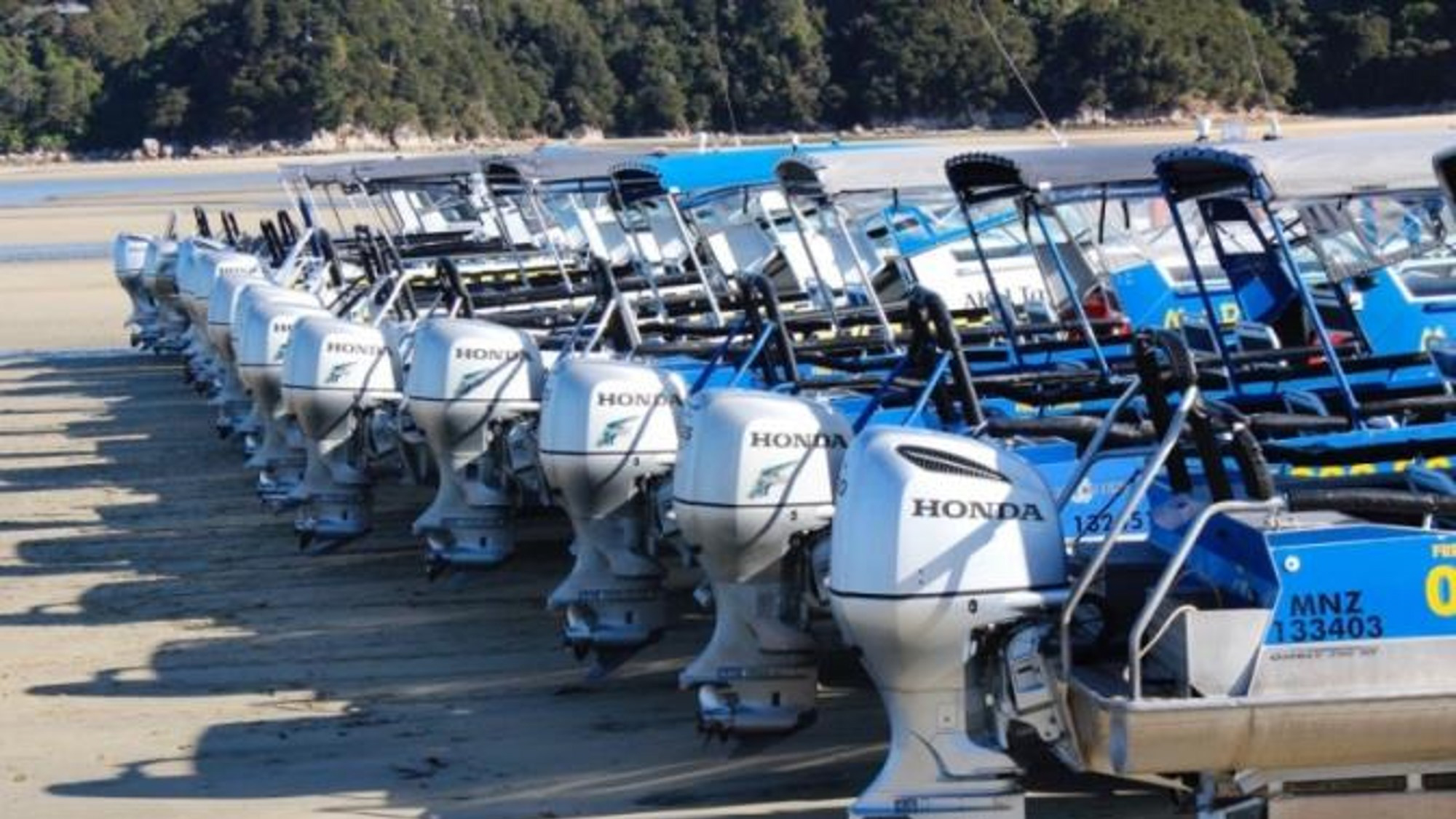 Honda 船外機受到許多市場的愛用。