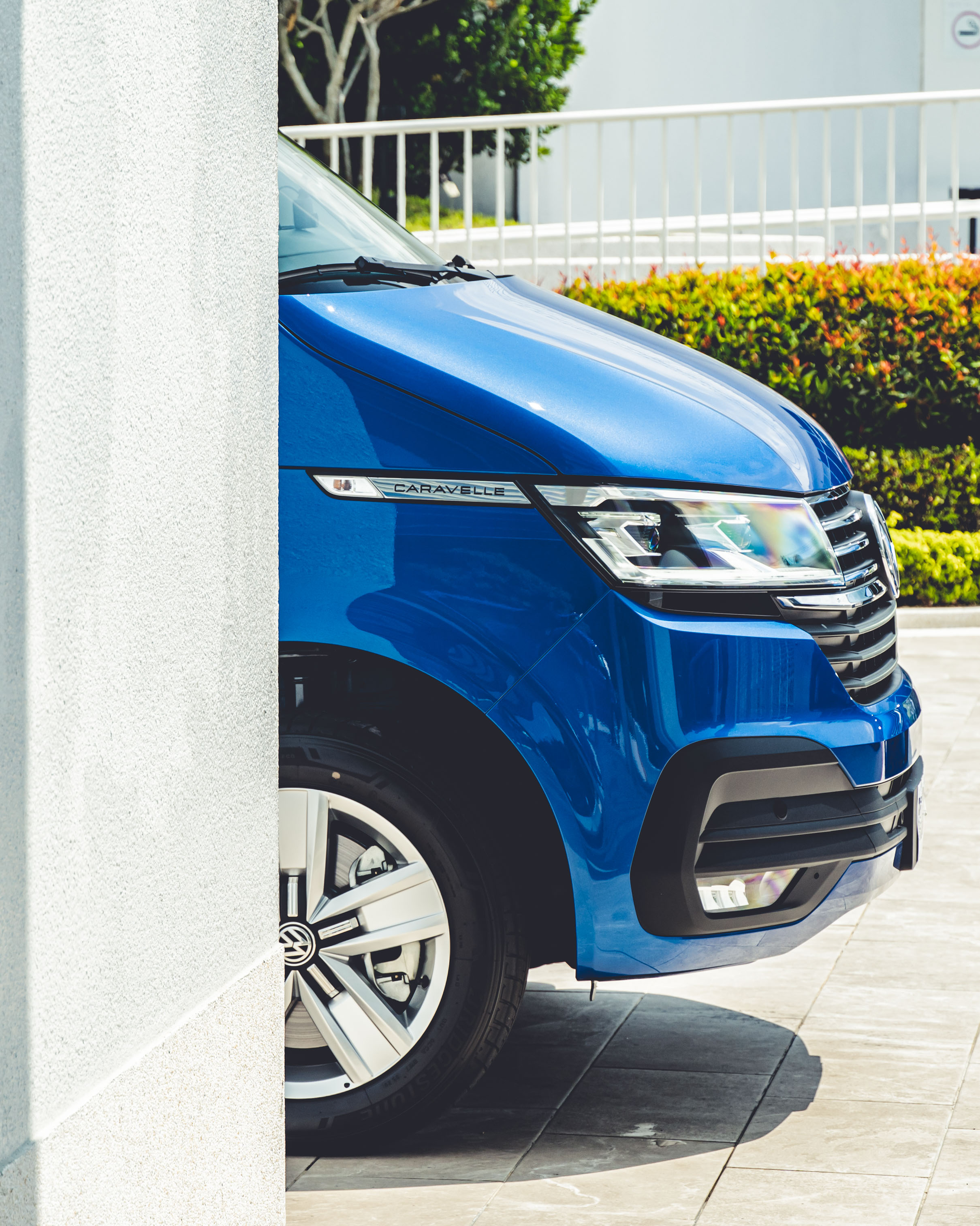 前葉子板 Caravelle 專屬銘牌。