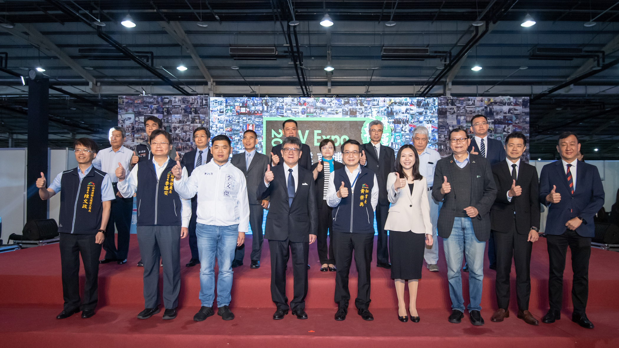 以新能源車為主軸，「2023 商業車博覽會」台中國際展覽館開幕
