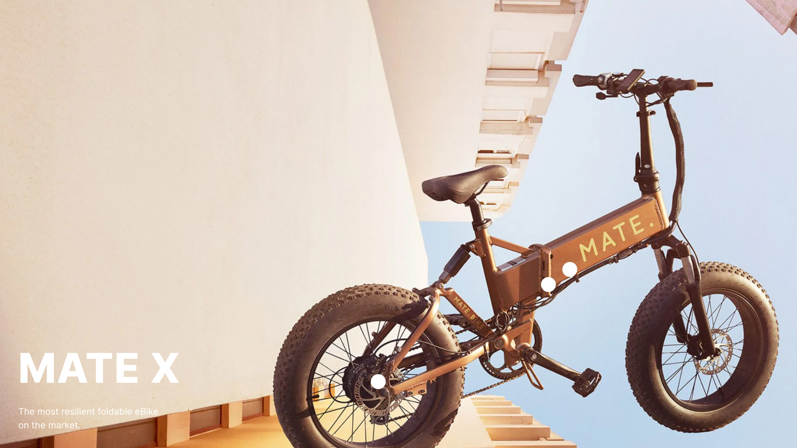 ▲ 三一東林科技正式代理 MATE.BIKE！全球銷售第一「越野型電動摺疊自行車」