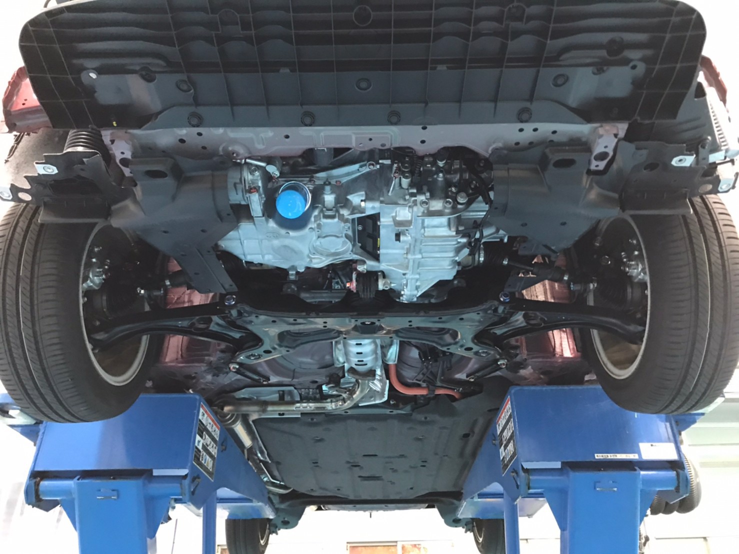 底盤系統檢證。