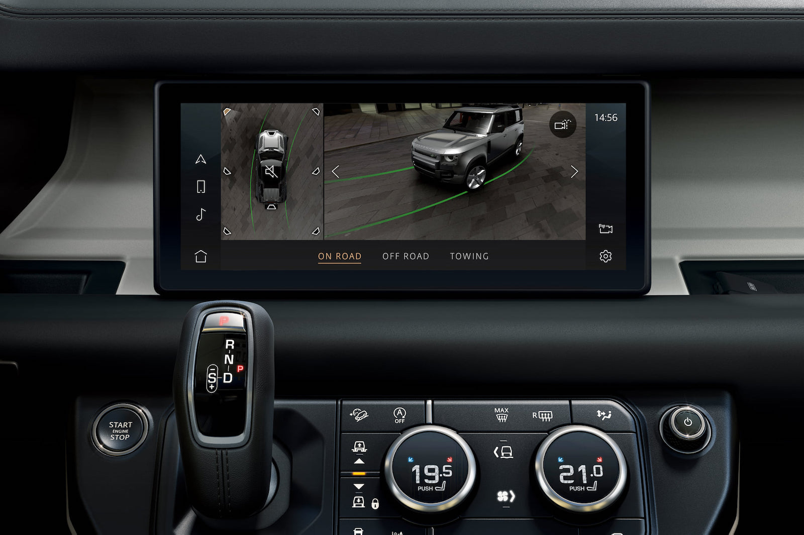 360 度 3D 環景顯影系統，讓駕駛者輕鬆掌握車輛周圍的環境狀況。