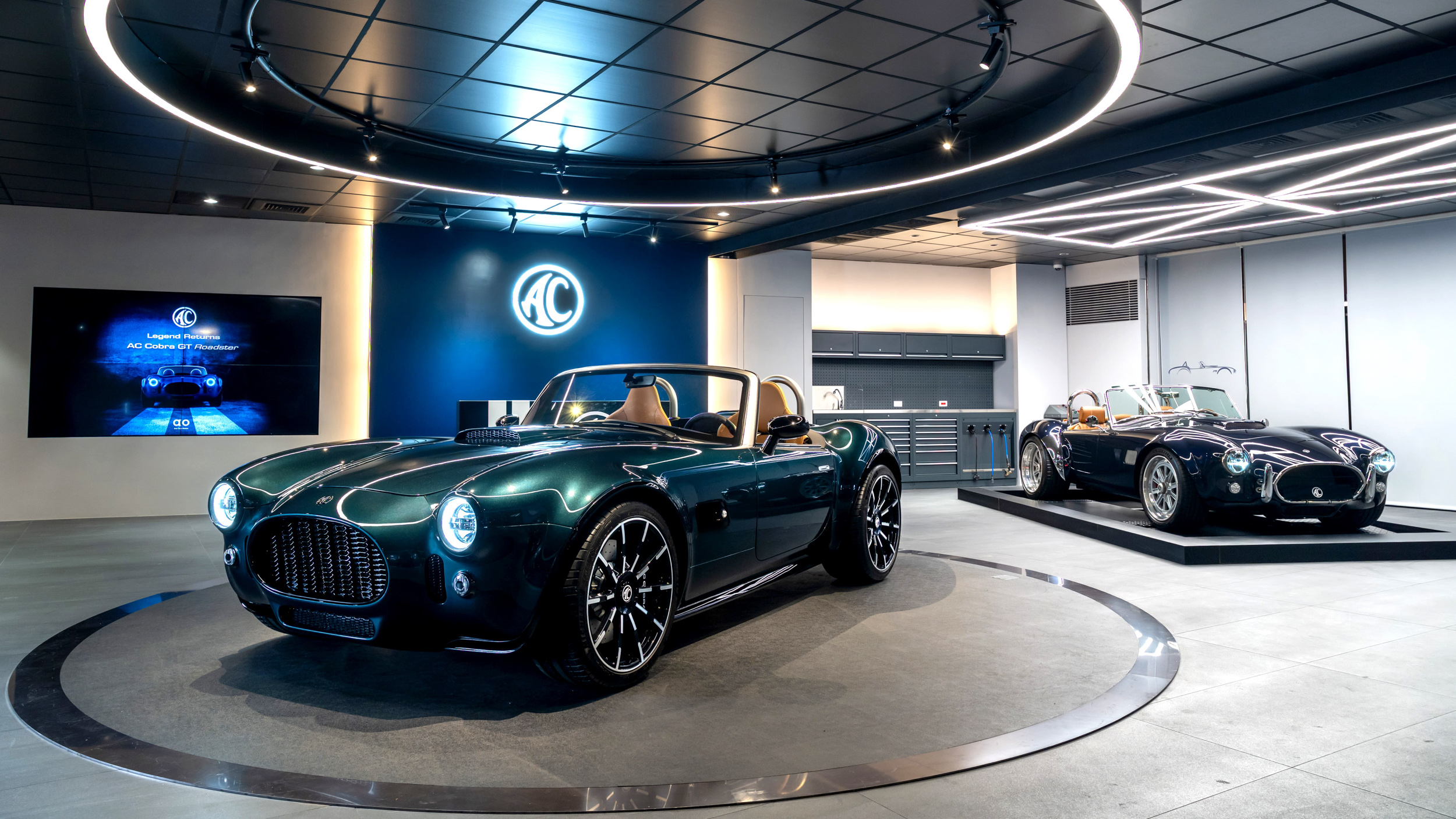 AC Cars Taiwan 展示中心開幕，攜 Cobra GT Roadster 同步亮相！