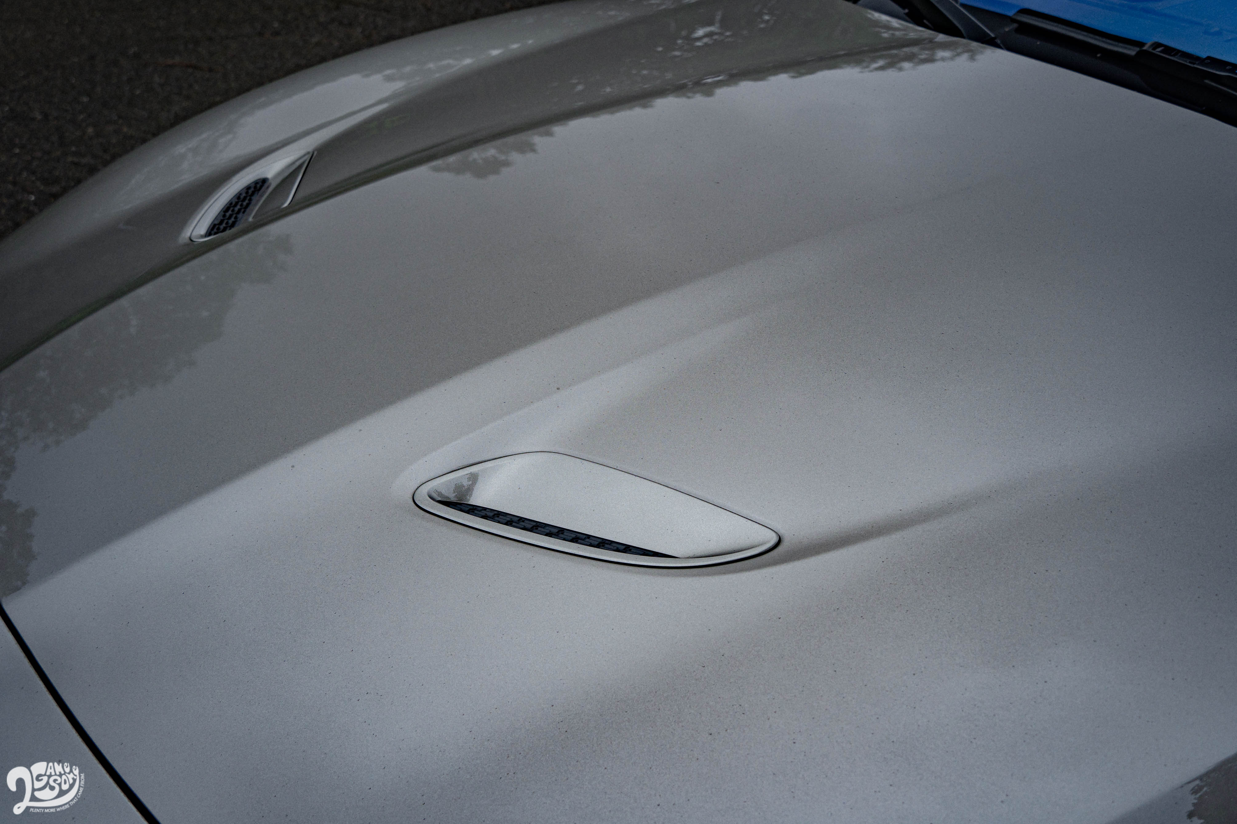 引擎蓋上的立體線條與裝飾,增加性能意味。