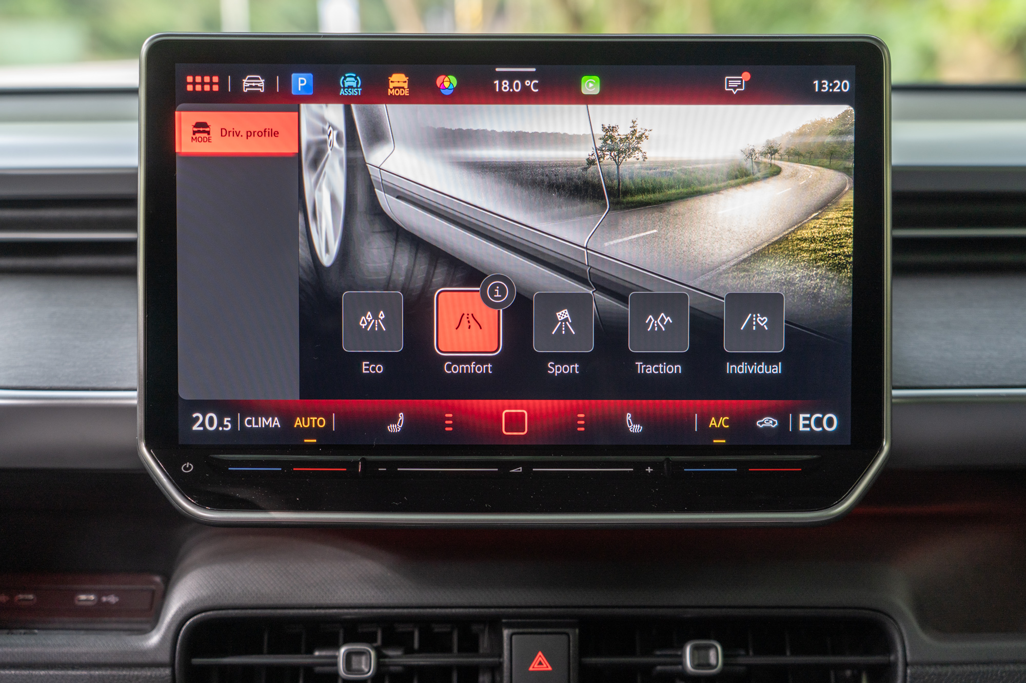 擁有多種駕駛模式選擇。