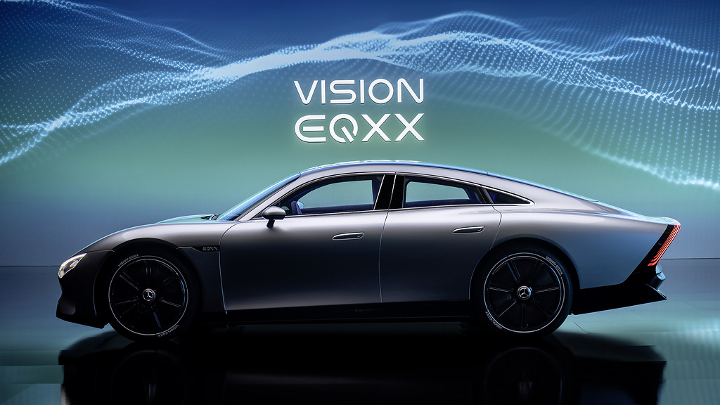 續航力破一千公里！Mercedes-Benz VISION EQXX 電動概念車全球首發