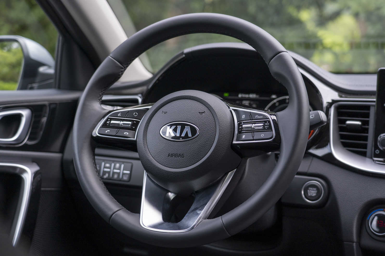 多功能方向盤,質感也相當出色。