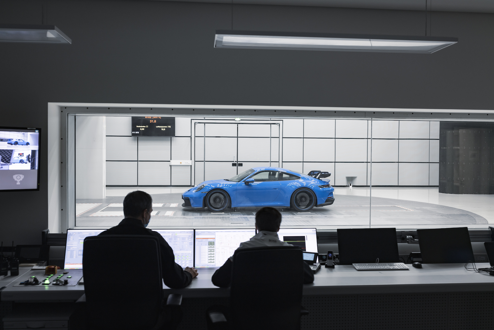  全新保時捷 911 GT3 歷經超過 160 小時的風洞測試。
