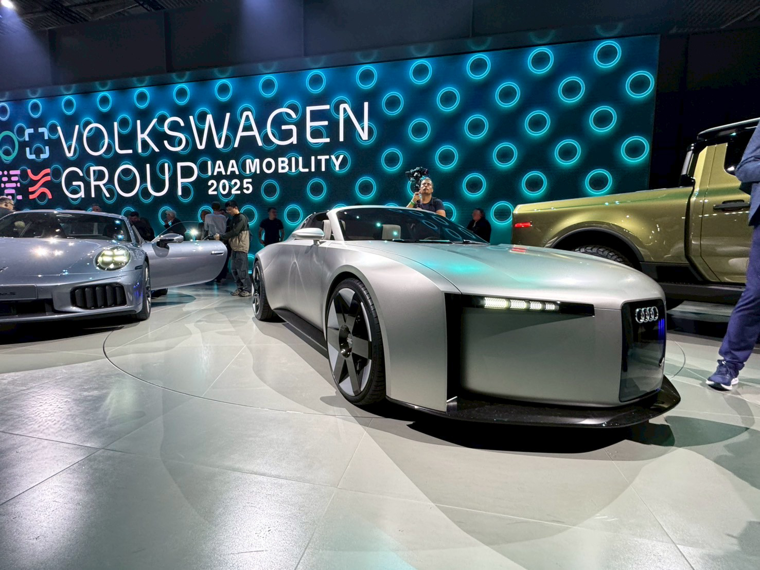Audi Concept C 在稍早所舉辦的福斯之夜中率先亮相。