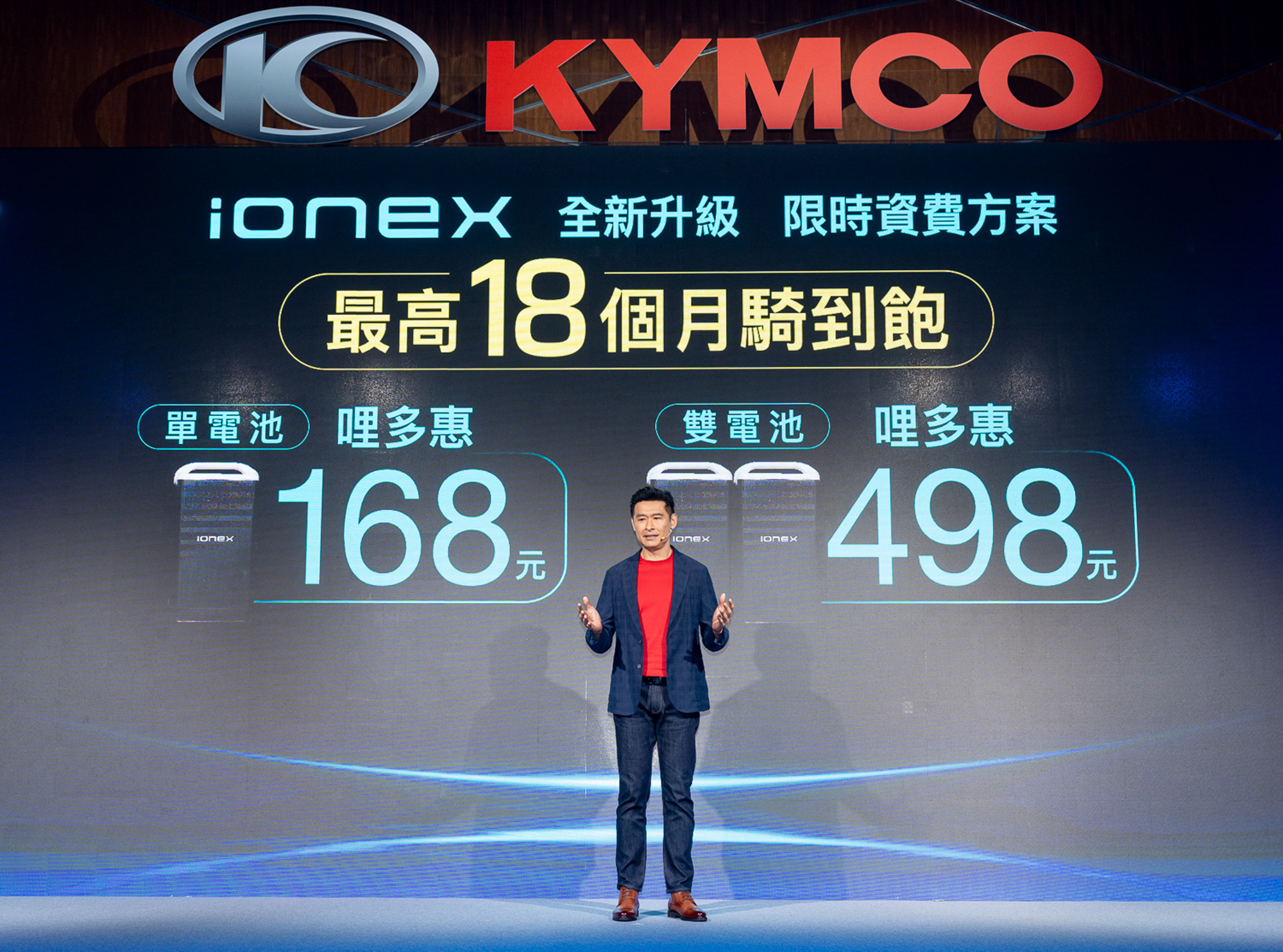 Ionex也升級資費優惠方案，除了先前推出的單電池168哩多惠以外，更升級雙電池498哩多惠，最高18個月期到飽。