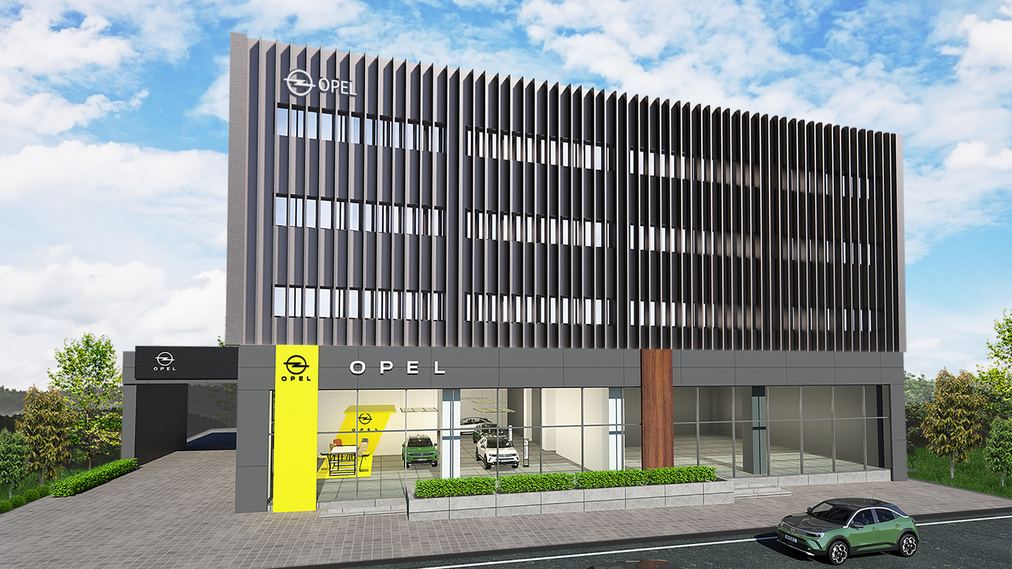 OPEL 台中旗艦展示暨服務中心開工動土 預計 2024 年第四季開幕