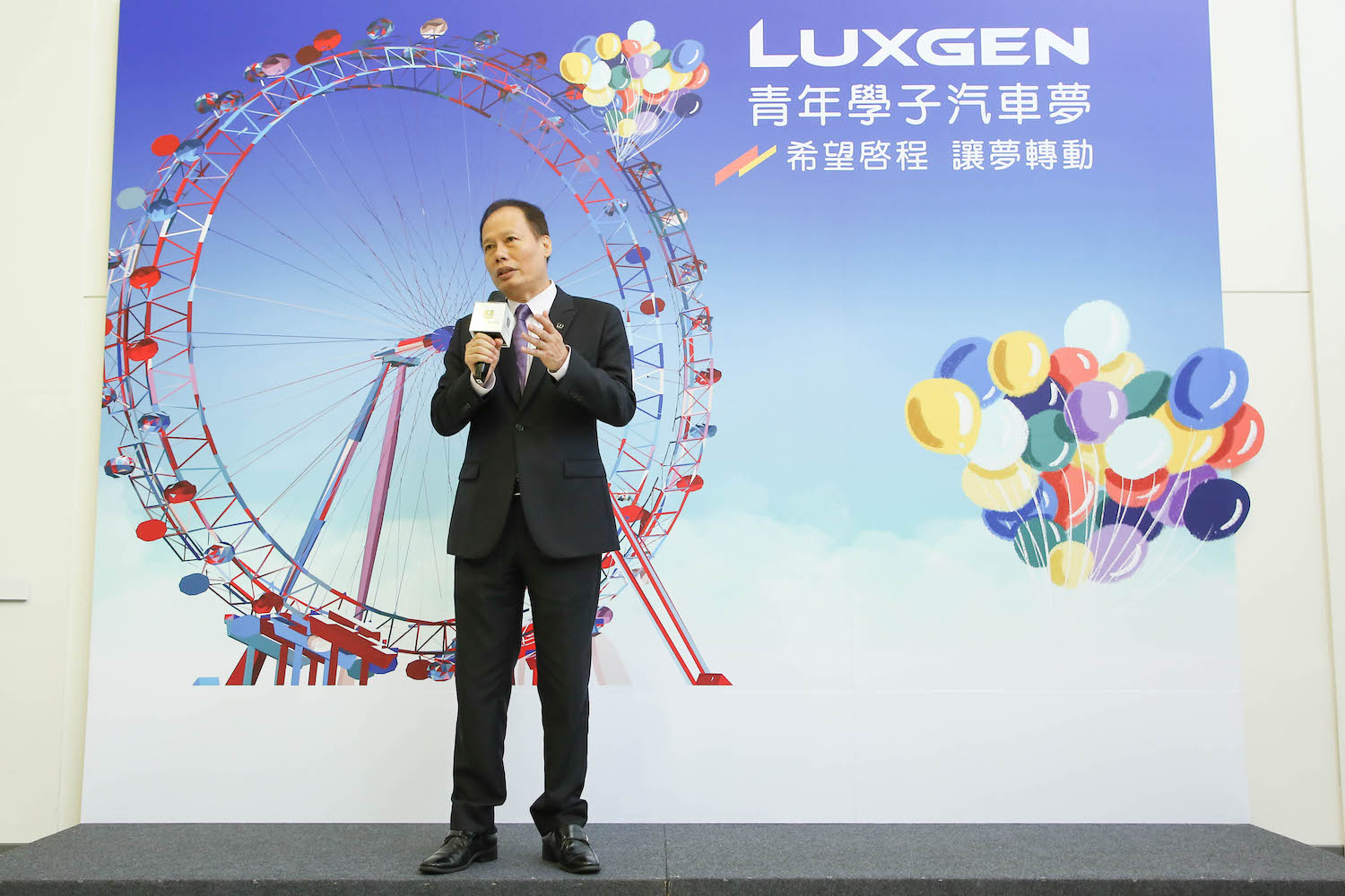 Luxgen 總經理蔡文榮。