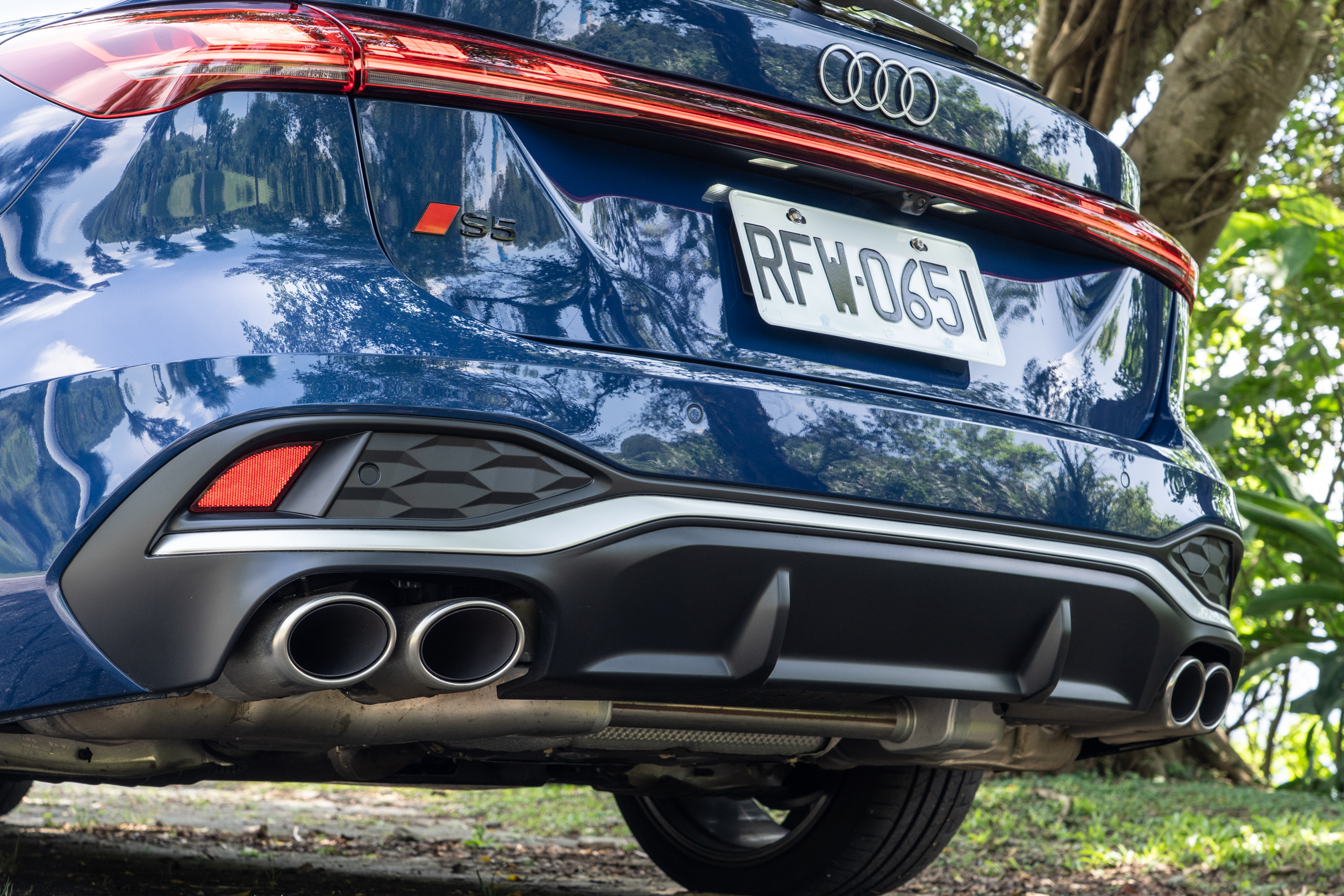 車尾絕對是 S5 Avant 最迷人之處。