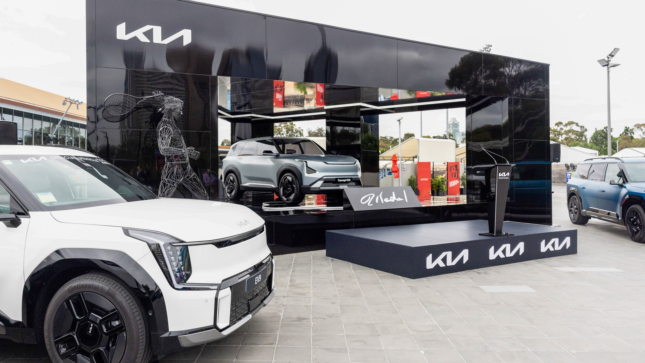 Kia EV9 奪 2023 Good Design Award 雙項大獎，任澳洲網球公開賽官方純電車隊成員