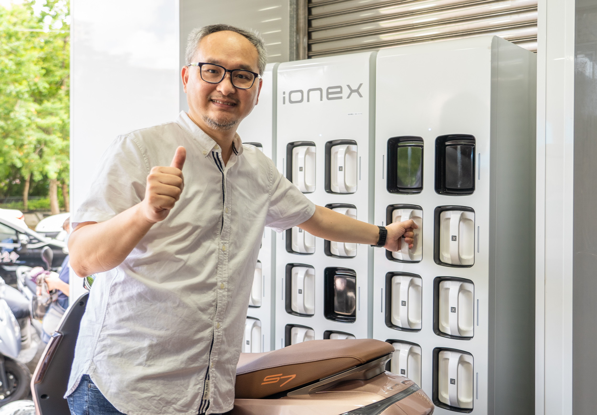 陳明賢總經理認為換電站的建置與「Ionex 尊榮換電」服務的推出,可以進一步加溫 Ionex 3.0 機種銷售買氣。