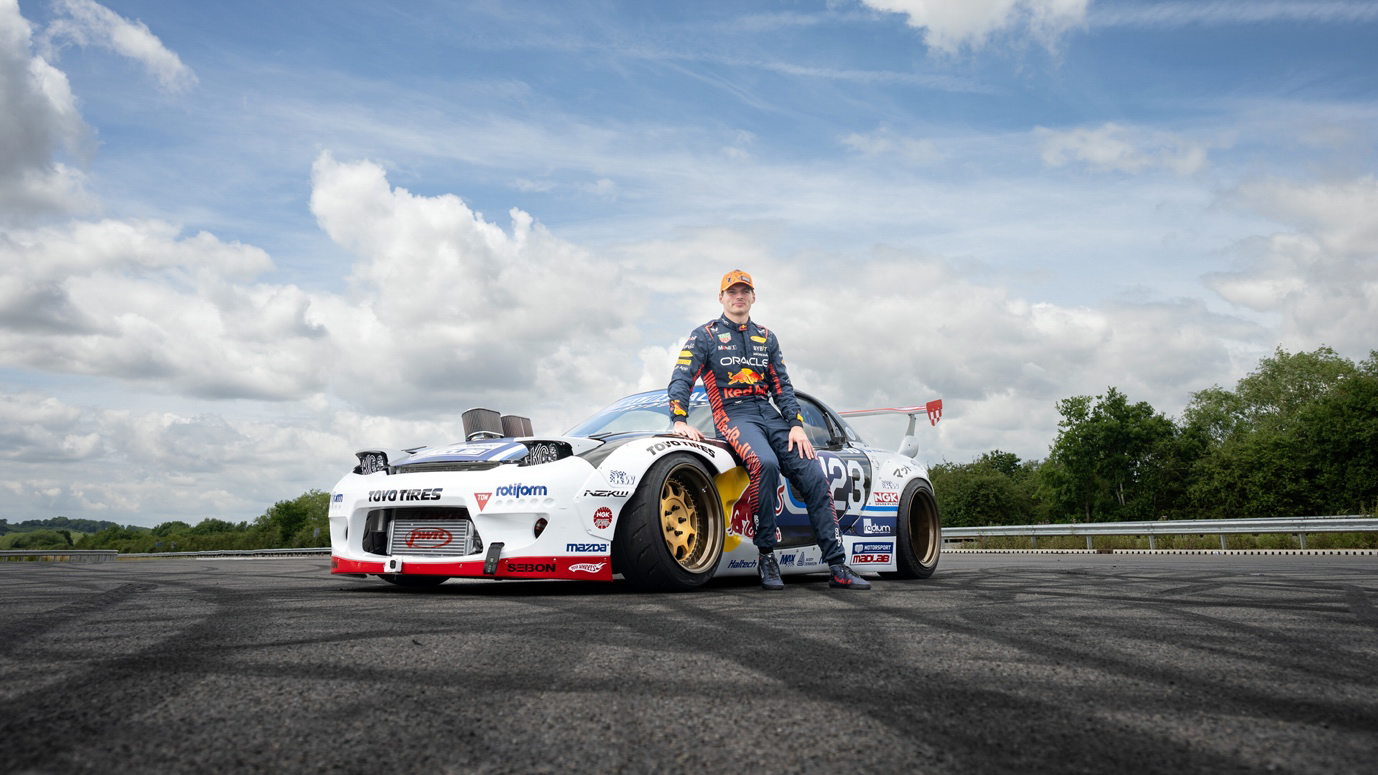 世界冠軍 Max Verstappen 甩尾初體驗