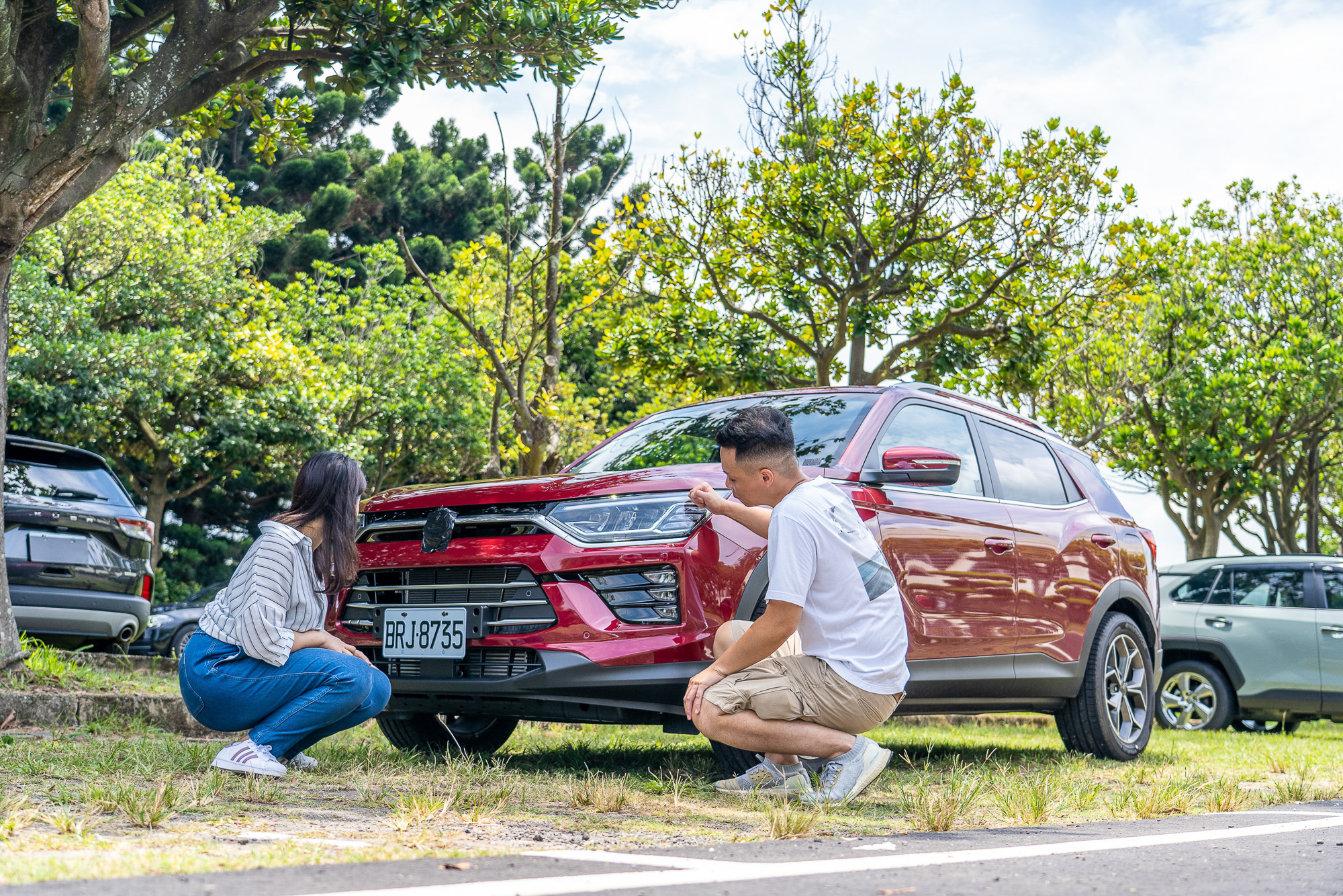 Kuga 車主網友認為 Korando 有著與自己愛車相當與眾不同的設計，會想讓人再回眸多看兩眼。