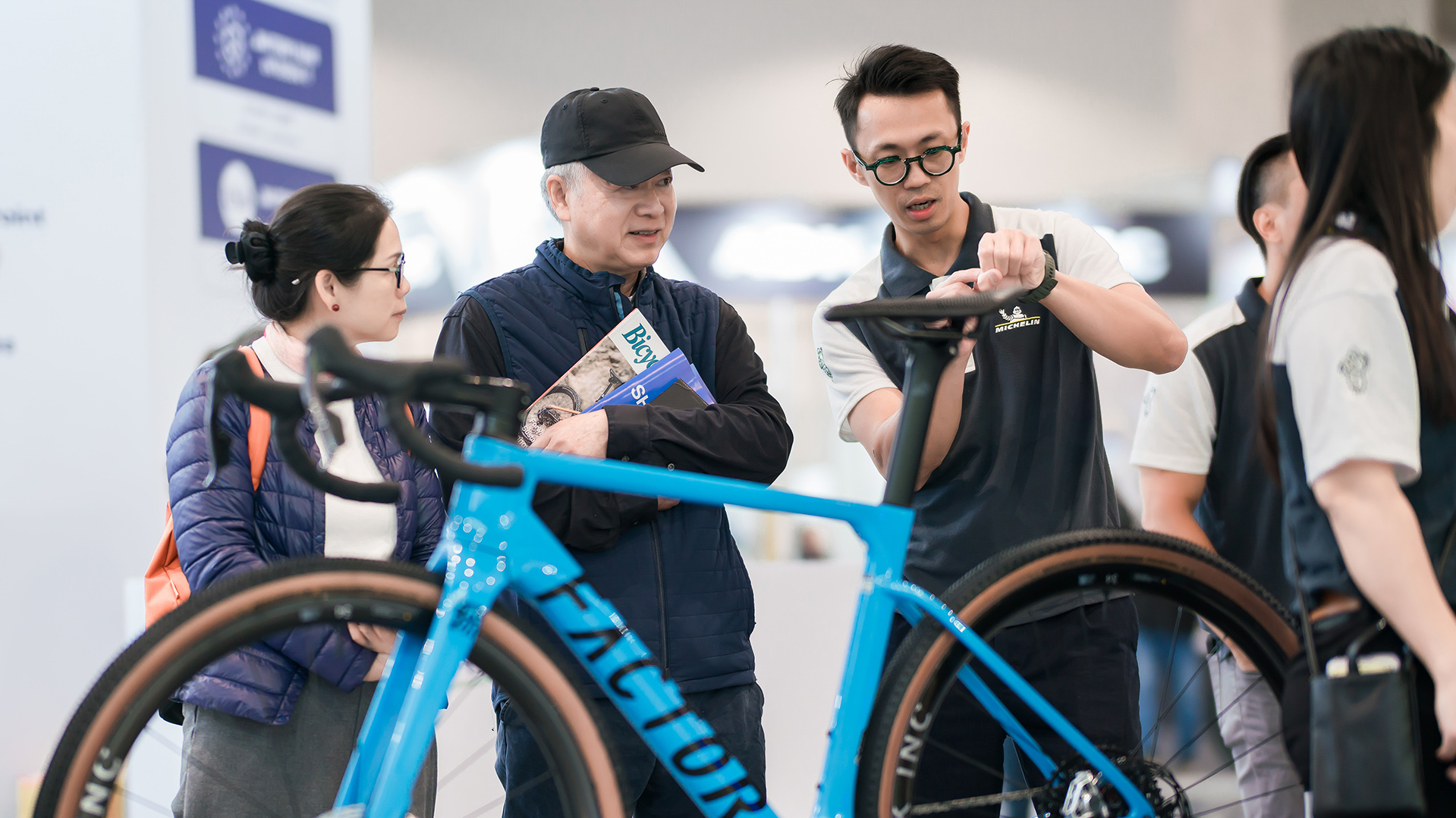 米其林亮相台北國際自行車展