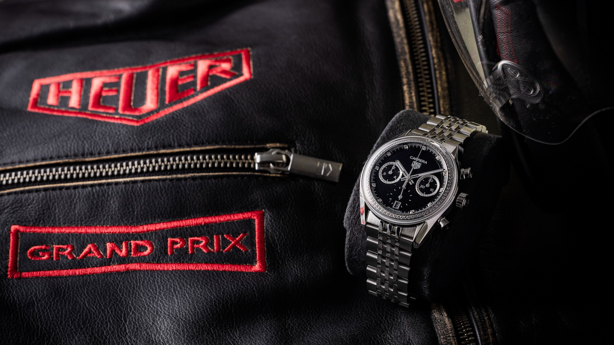 TAG Heuer 推出全新 Carrera 計時腕錶黑面鑲鑽款！