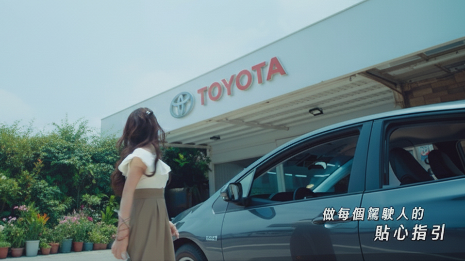《TOYOTA冒險日記》形象 MV 登場