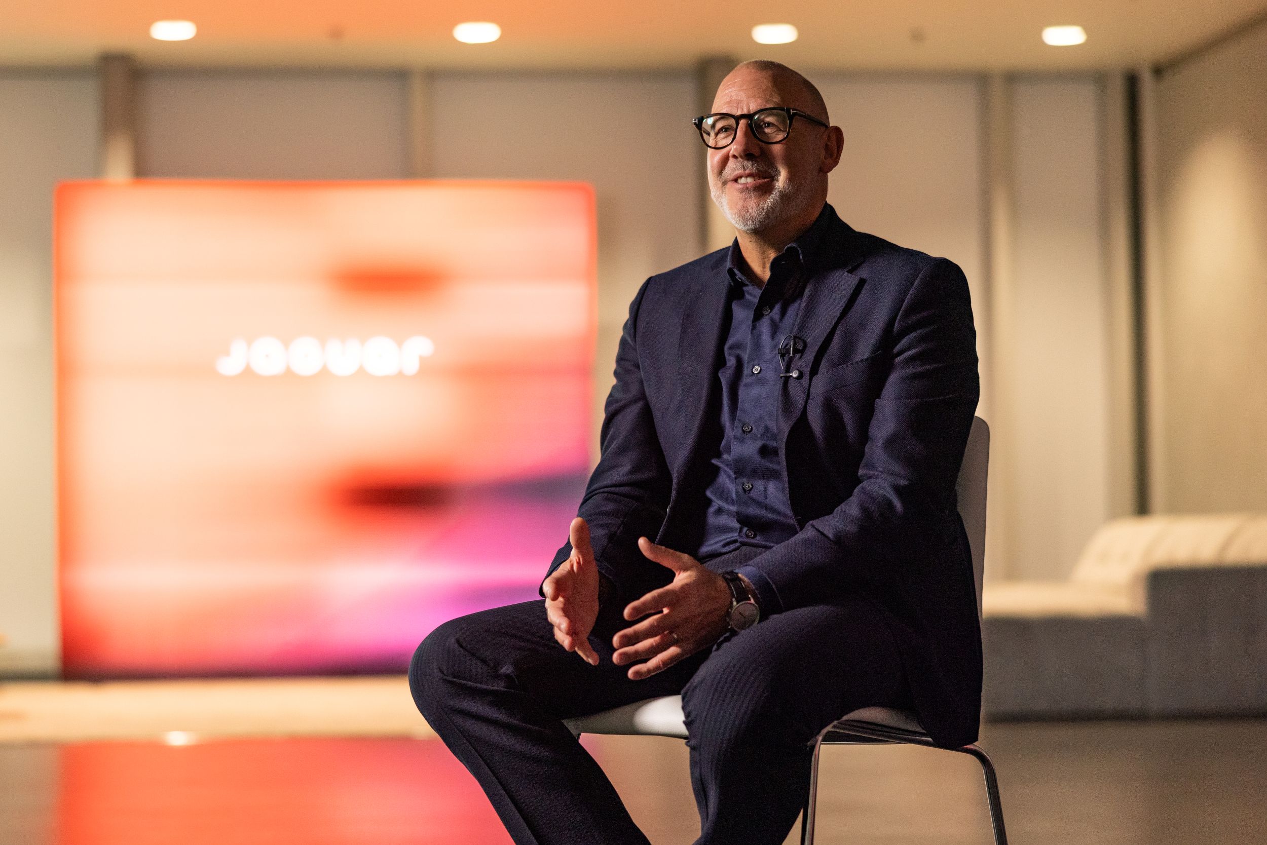 Jaguar 總經理 Rawdon Glover。