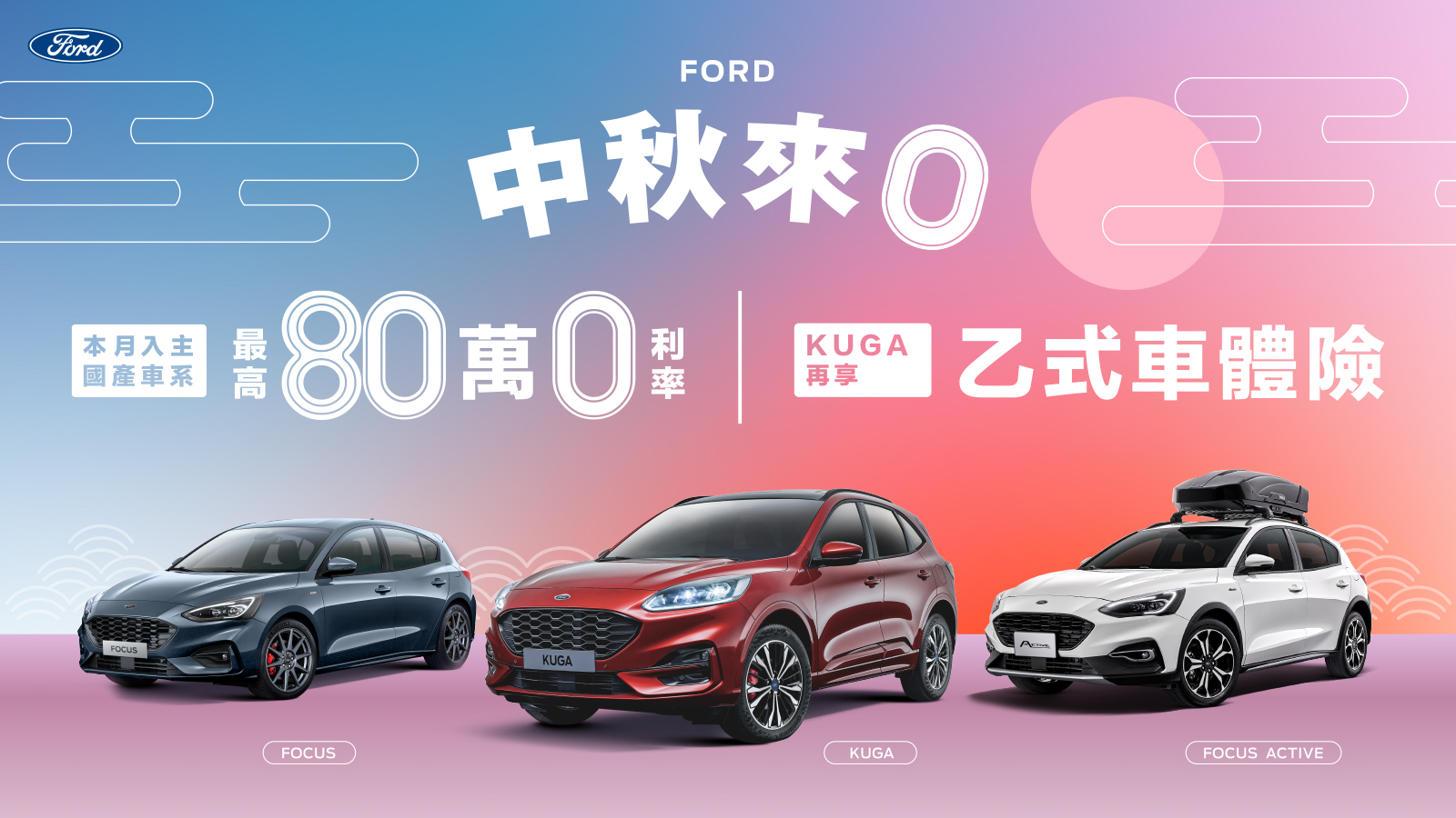 ▲ Ford 推本月購車專案，享最高 80 萬 0 利率優惠