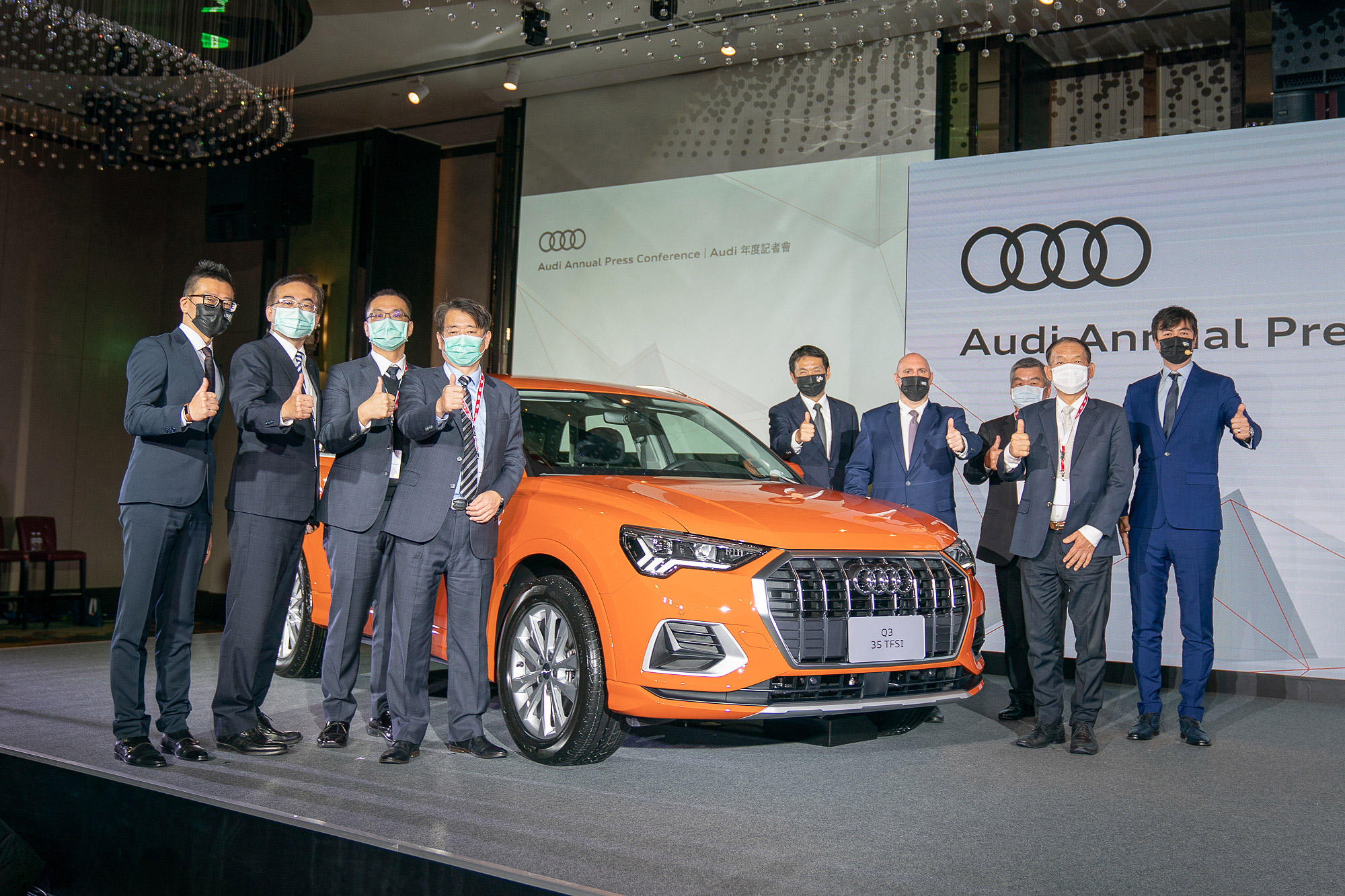 Audi Taiwan 除了宣告 Q3 與 Q3 Sportback 的預售價格外，也同步公布全新經銷夥伴。