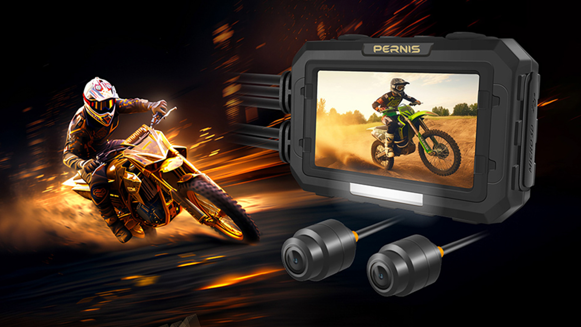 Pernis蜂鷹首創最強『雙鏡頭防震防抖』行車記錄器登場