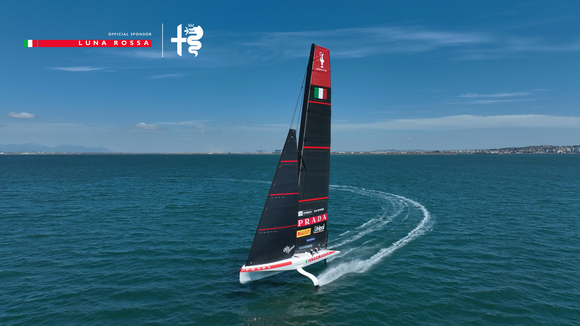 ALFA ROMEO 任 LUNA ROSSA 官方贊助夥伴，征戰第 38 屆美洲盃帆船賽！