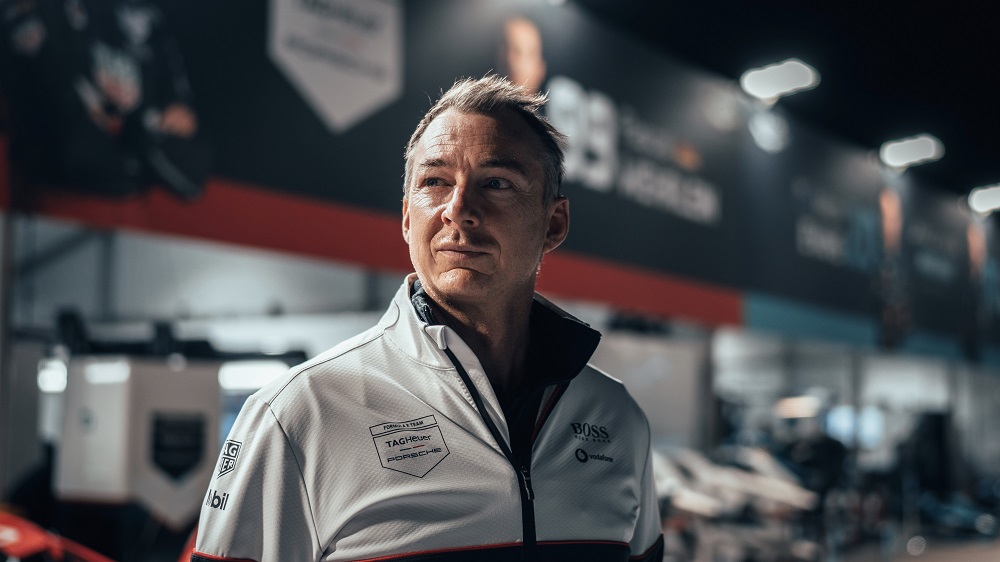 TAG Heuer Porsche Formula E車隊負責人 Amiel Lindesay。