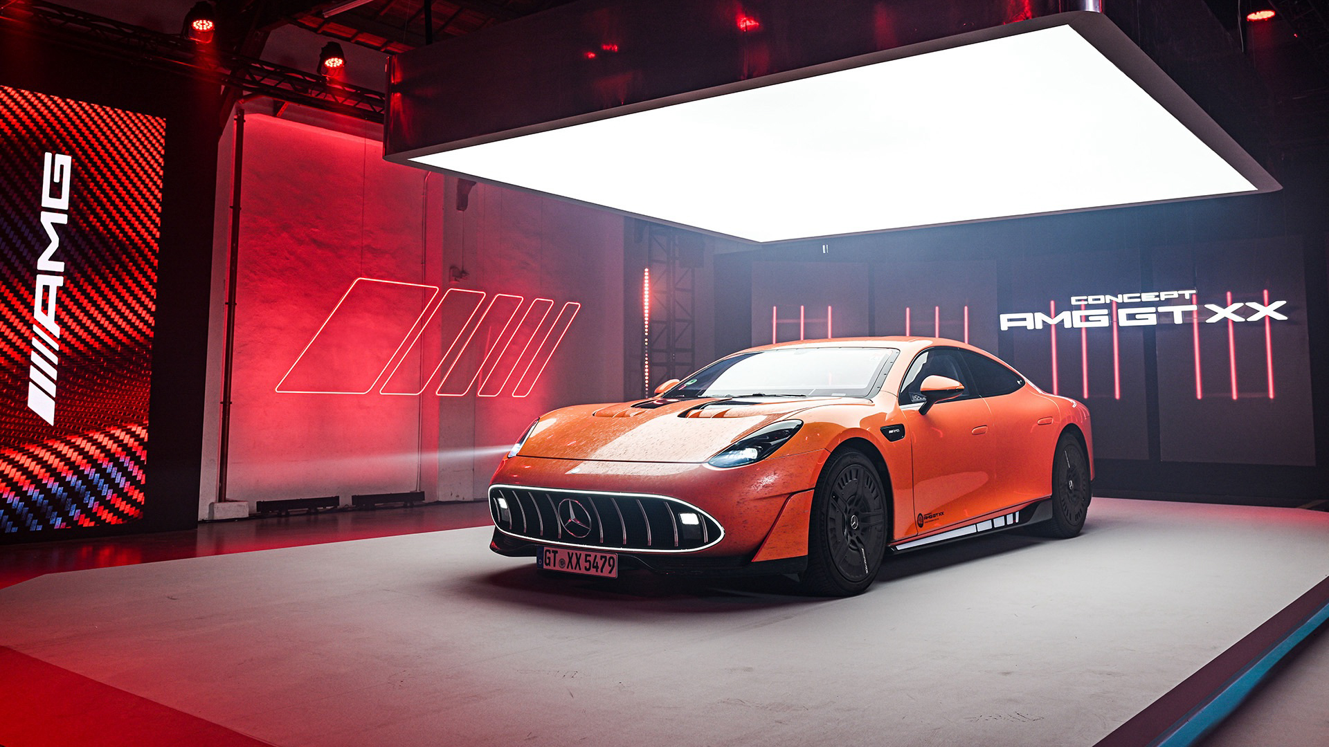 Mercedes-AMG 25 項世界紀錄概念車 CONCEPT AMG GT XX 快閃台北