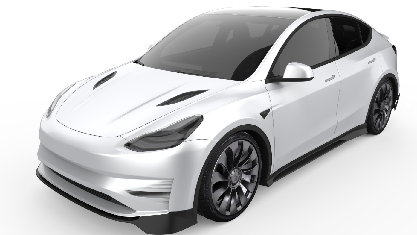 CUSTUNING 將於 SEMA 改裝車展發表 Tesla Model Y 改裝套件