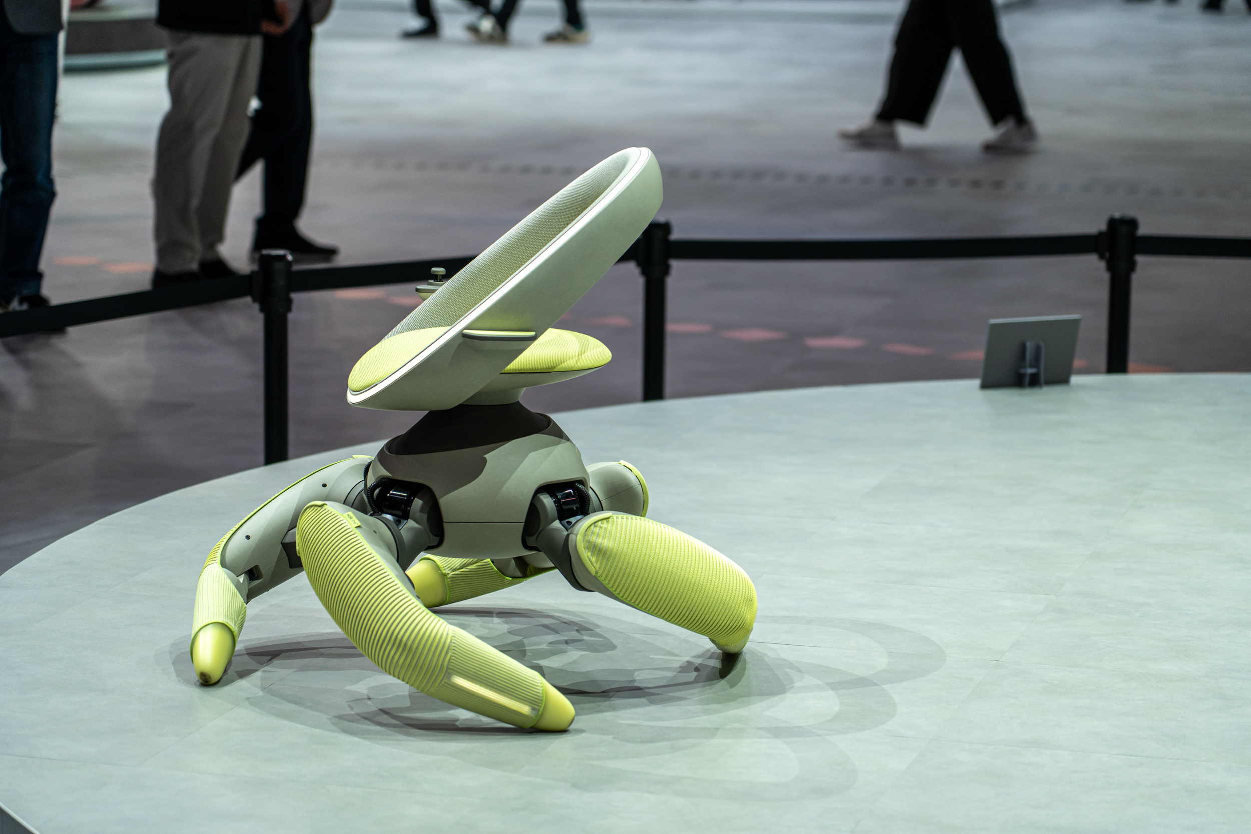 移動解決方案，是這次日本移動展的主軸，所以你也能在現場看到許多與乘用車沒有關聯的展出物。